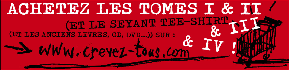 Achetez les tomes 1 & 2 sur la boutique en ligne de crevez tous point com